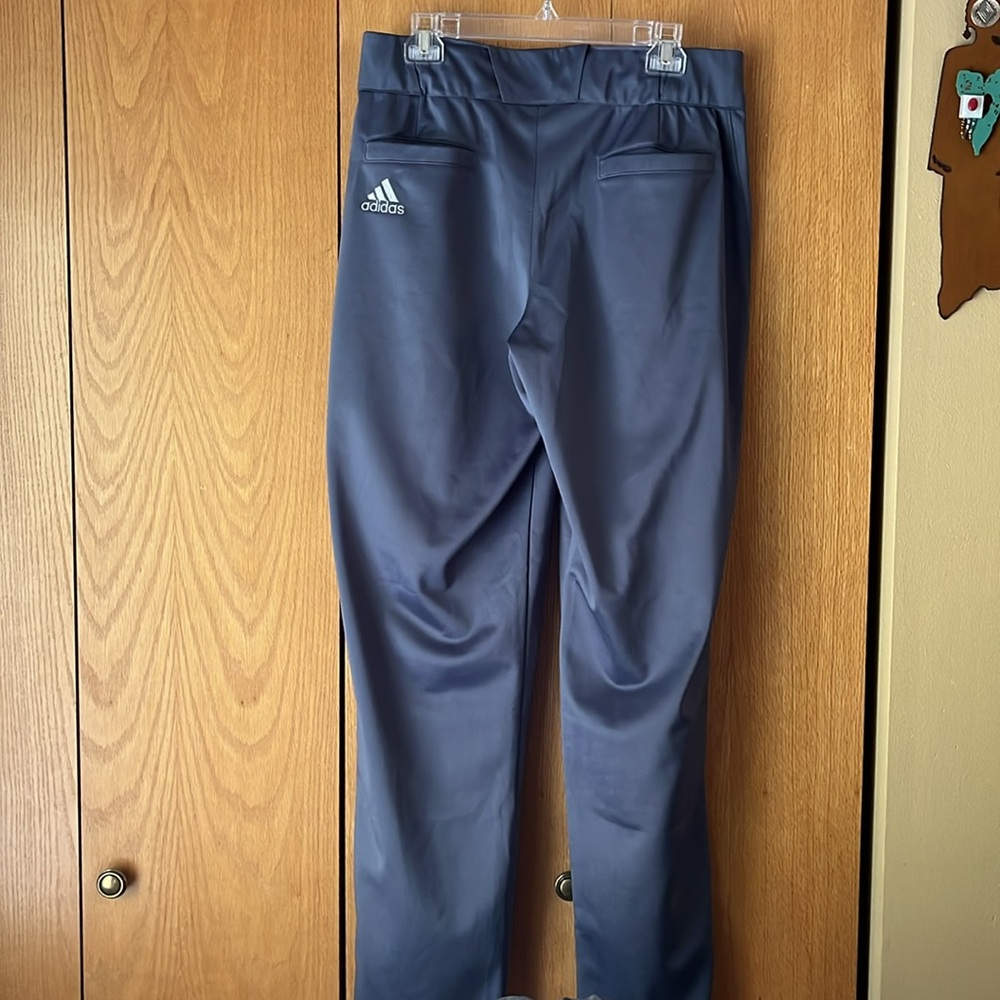 NEW Adidas Diamond King XL CLIMALITE gray full length baseball team uniform pant